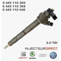 INJECTEUR BOSCH 0445110369   2.0 TDI 