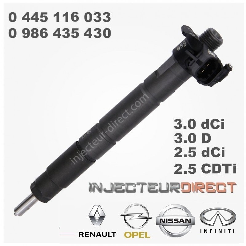 INJECTEUR BOSCH 0445116033 - 0986435430